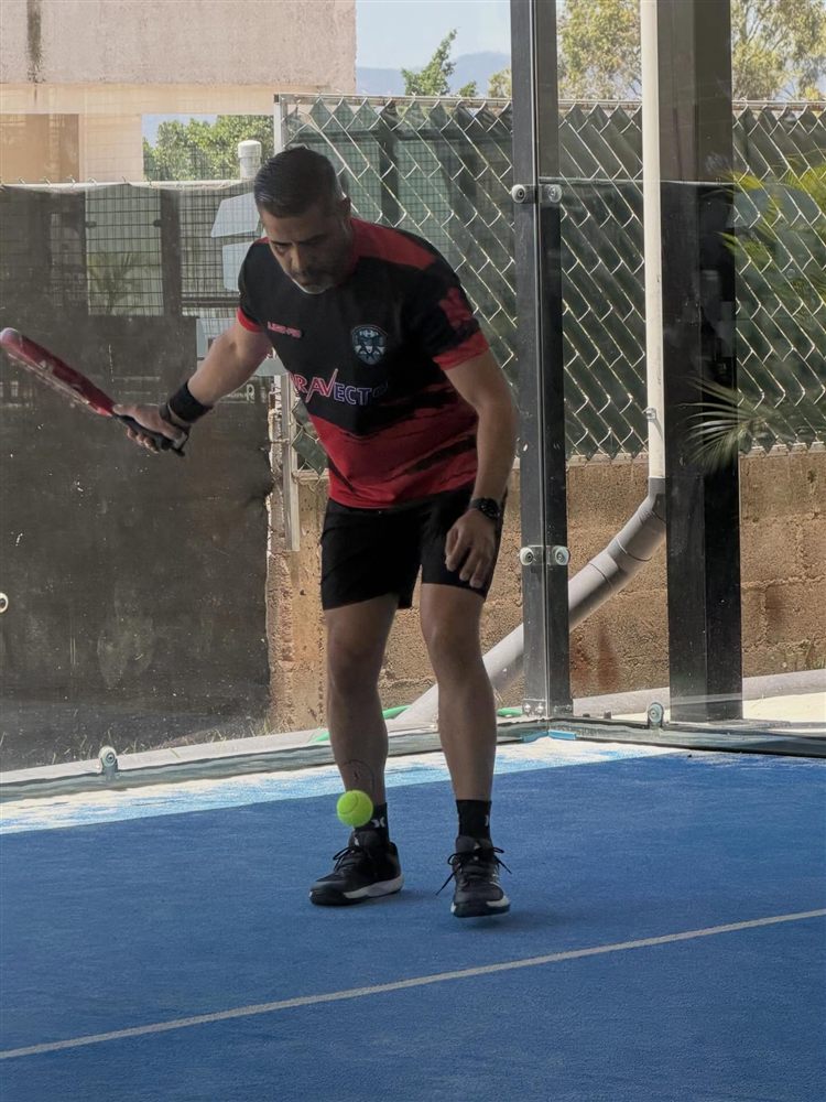 Liga +40 — acción en cancha